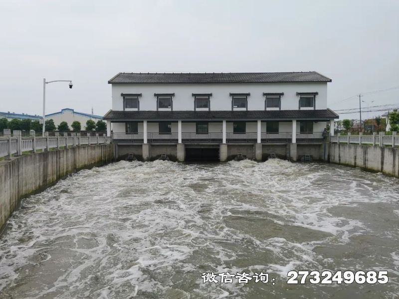 南华县泵站进水控制闸门
