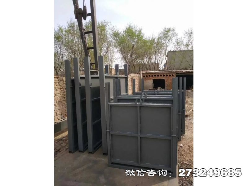 茌平县沉砂池钢制冲砂闸门