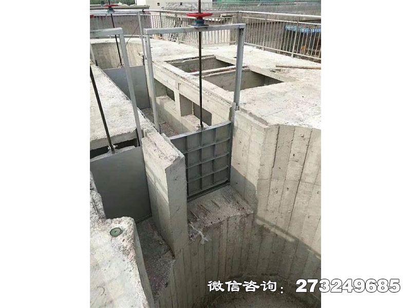海拉尔冲砂渠道机闸一体闸门