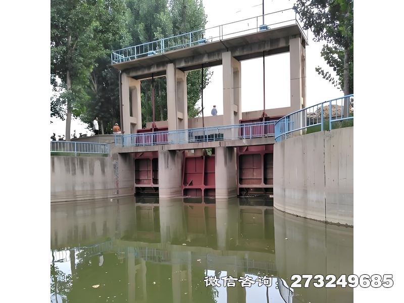 汉南河道弯道闸
