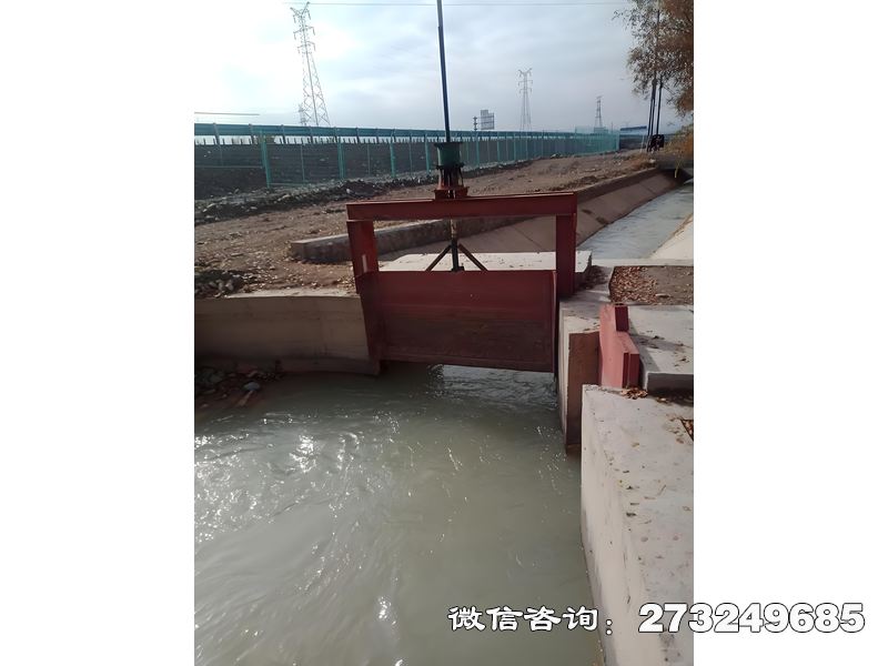 汉南河道交汇处闸