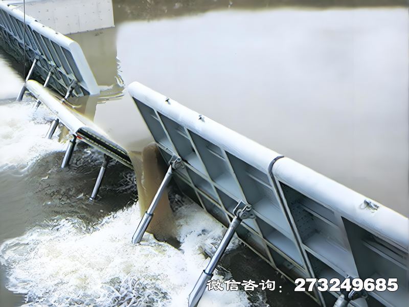 桃山滞洪区智能调控坝