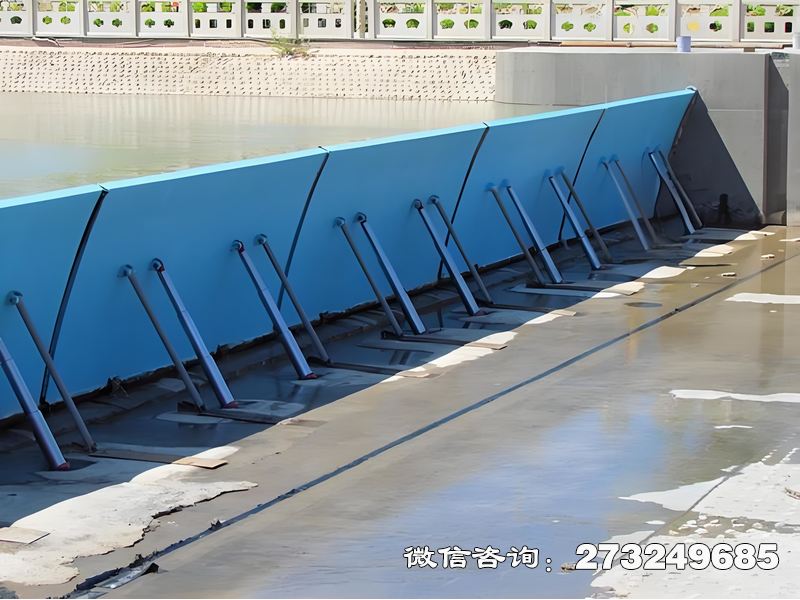 桃山河道整治示范坝