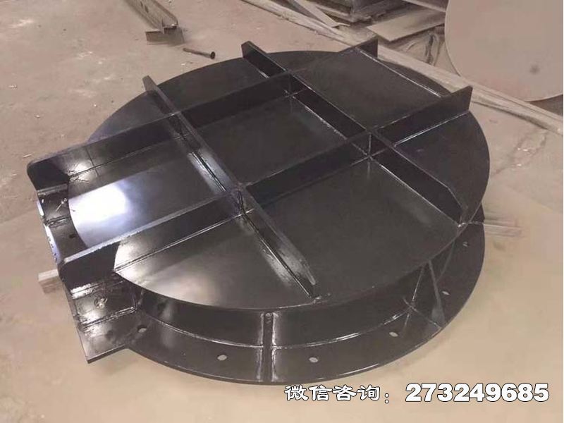 永吉县铸铁圆形抗震拍门