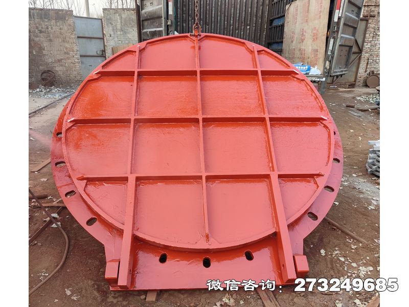 大城铸铁圆形污水提升泵站拍门