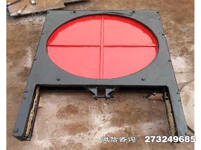 珠晖消能铸铁渠道圆型门