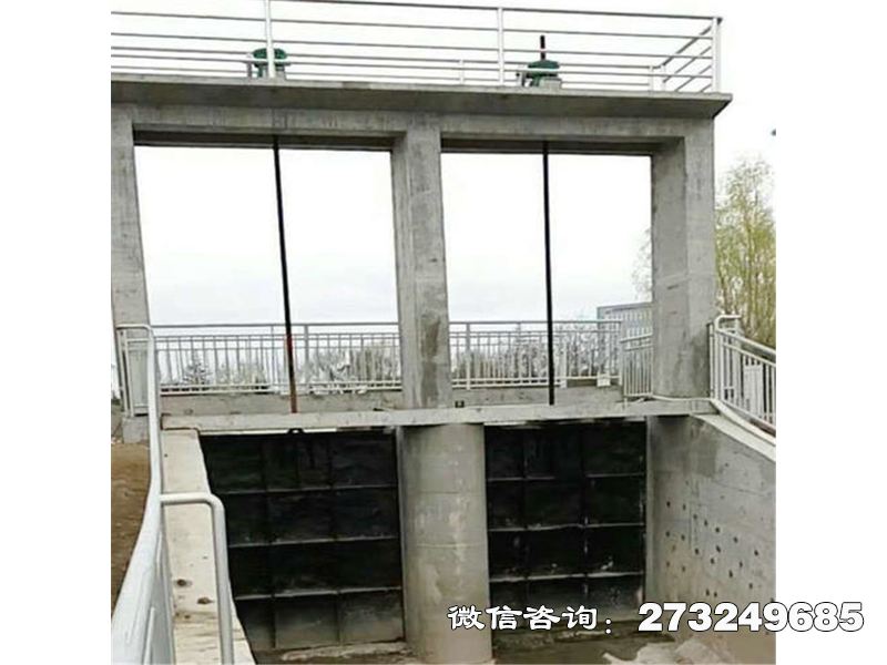 永兴县铸铁河道方型闸