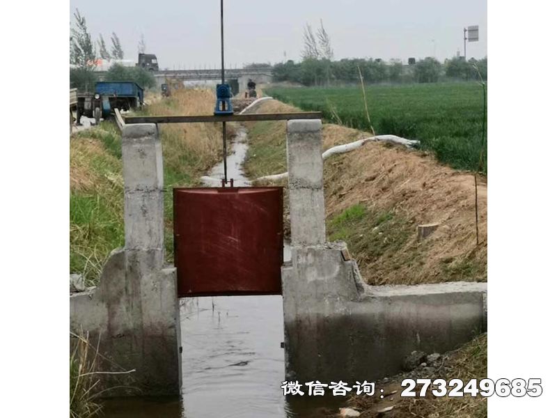 茌平县小渠道铸铁闸门
